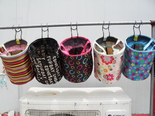 Panier pour vélo en toile - Ref 2267802