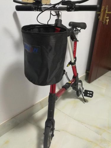 Panier pour vélo en toile - Ref 2267996