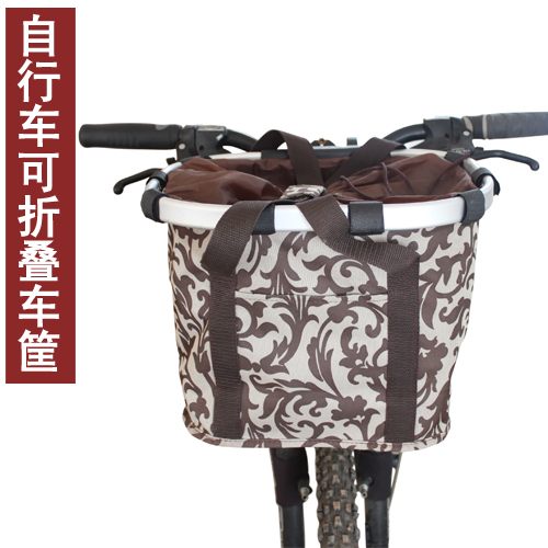 Panier pour vélo en toile - Ref 2268115