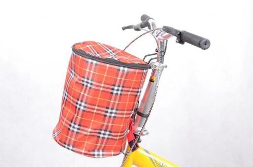 Panier pour vélo en toile - Ref 2268374