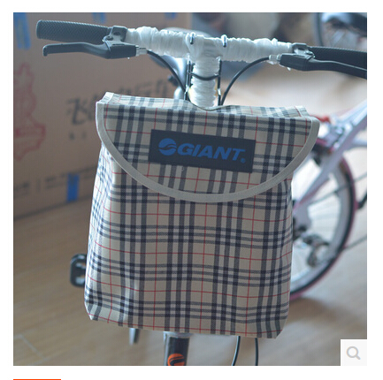 Panier pour vélo GIANT en toile - Ref 2268532