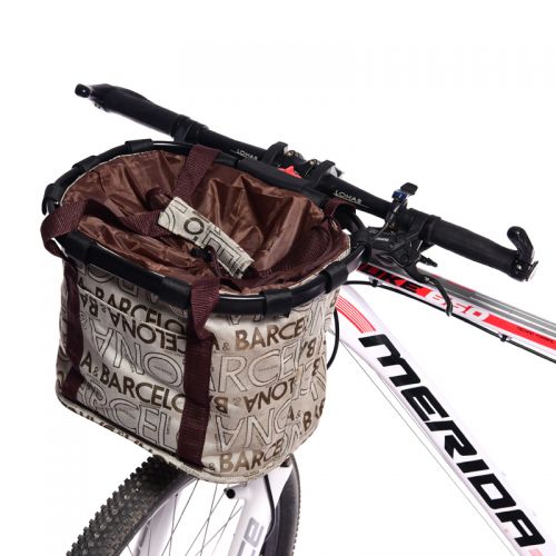 Panier pour vélo en toile - Ref 2269111