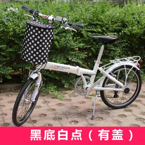 Panier pour vélo en toile - Ref 2269741
