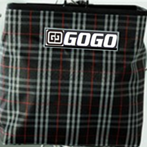 Panier pour vélo GOGO en toile - Ref 2270026