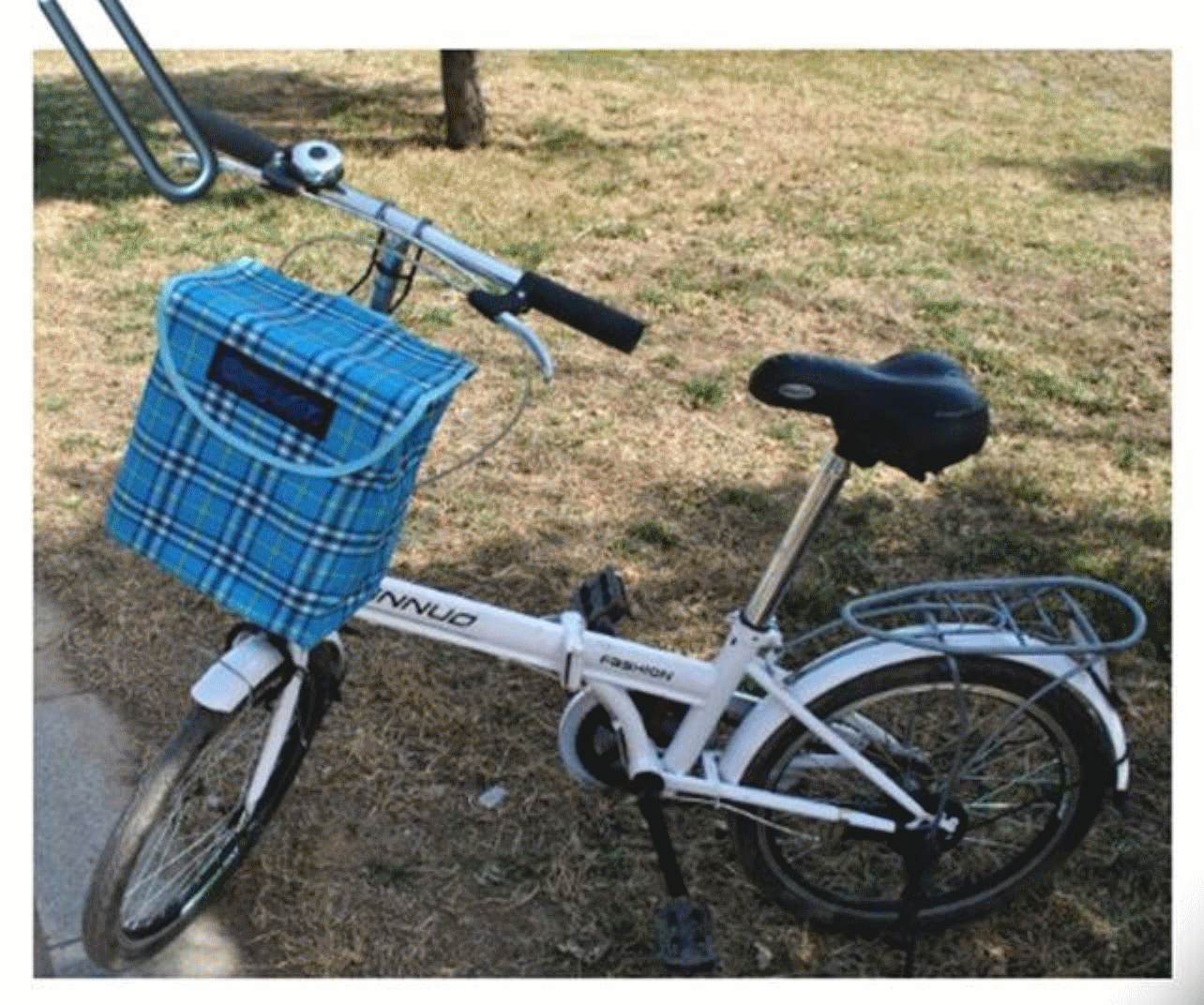 Panier pour vélo en toile - Ref 2270356