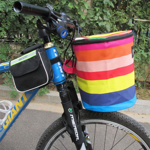 Panier pour vélo en toile - Ref 2270589