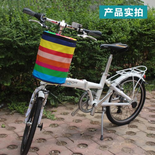 Panier pour vélo en toile - Ref 2270744