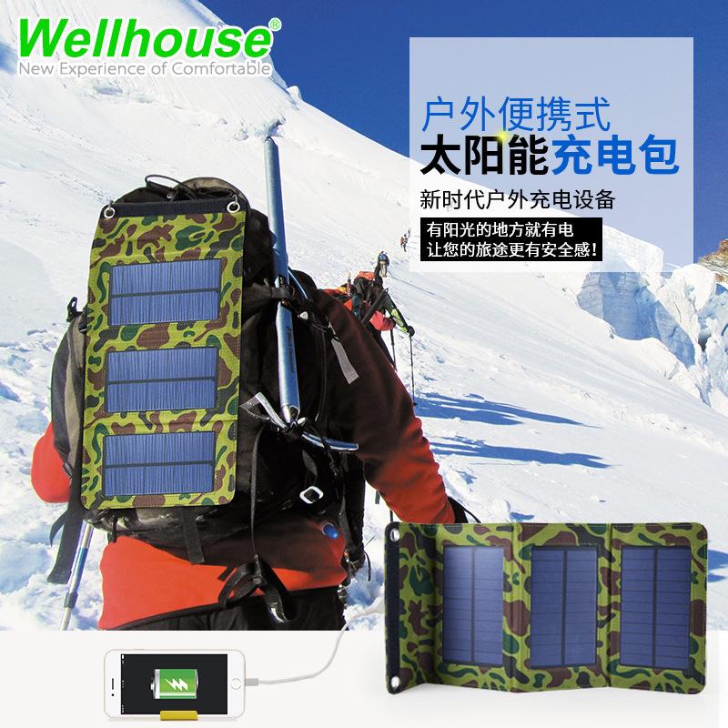 Panneau solaire - 5.5 V batterie 12000 mAh Ref 3395481