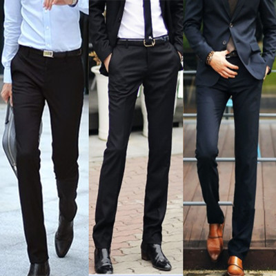 Pantalon Slim-type pour jeunesse en polyester printemps - Ref 1465814