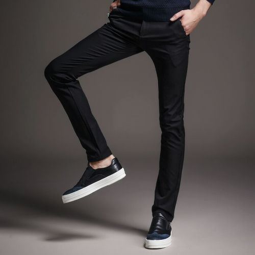 Pantalon Slim-type pour jeunesse Polyester printemps - Ref 1465847