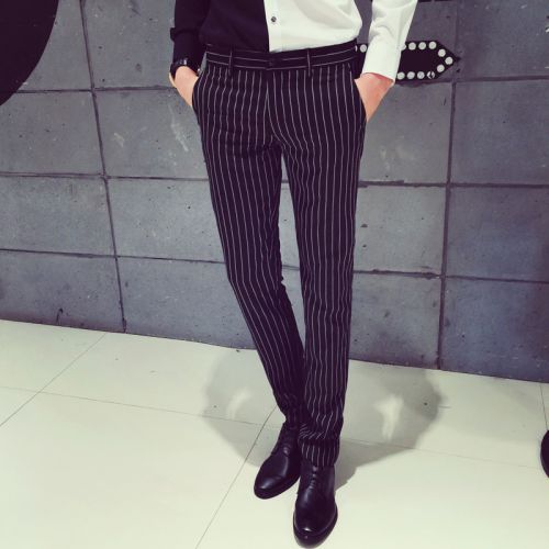 Pantalon Slim-type pour adolescent en coton automne - Ref 1465974