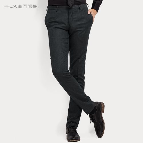 Pantalon Slim-type pour jeunesse en polyester automne - Ref 1466262