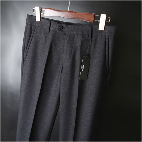 Pantalon Slim-type pour jeunesse THFIEI en laine automne - Ref 1466295