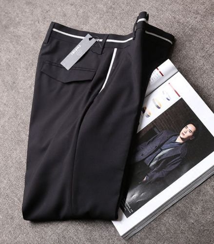 Pantalon Slim-type pour jeunesse THFIEI en coton printemps - Ref 1466298
