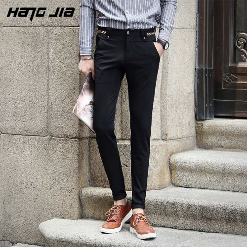 Pantalon Slim-type pour jeunesse en polyester été - Ref 1466310