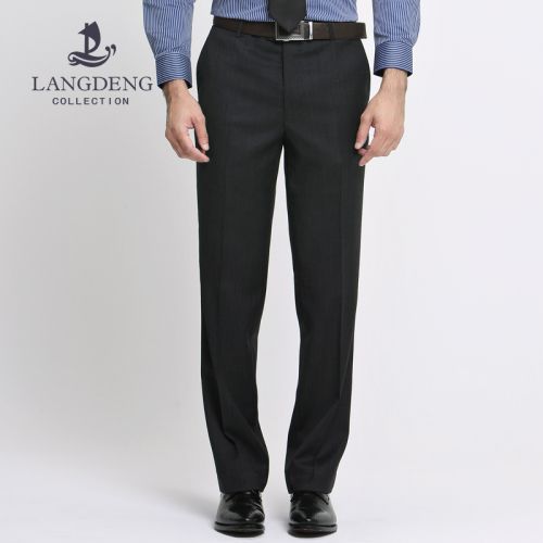 Pantalon droit Laine fibre polyester pour automne - Ref 1466355