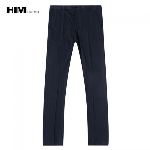 Pantalon Slim-type pour jeunesse HIM UOMO Nouvelle fibre de polyester fibres viscose rayonne polyuréthane élastique spandex automne - Ref 1466419
