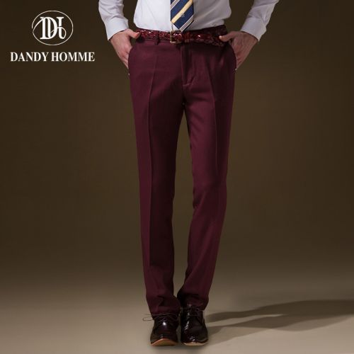 Pantalon Slim-type pour jeunesse DANDY HOMME en polyester automne - Ref 1466472