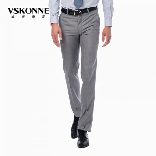 Pantalon droit pour jeunesse VSKONNE en laine été - Ref 1466479