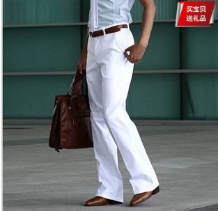 Pantalon droit pour jeunesse en coton printemps - Ref 1466513