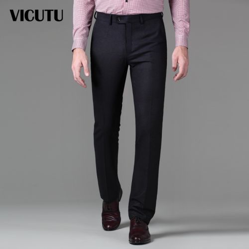 Pantalon Slim-type pour jeunesse VICUTU en laine - Ref 1466570