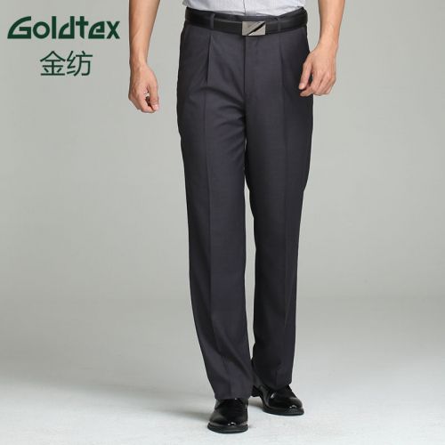 Pantalon GOLDTEX Fibre de polyester fibres viscose rayonne pour été - Ref 1466621