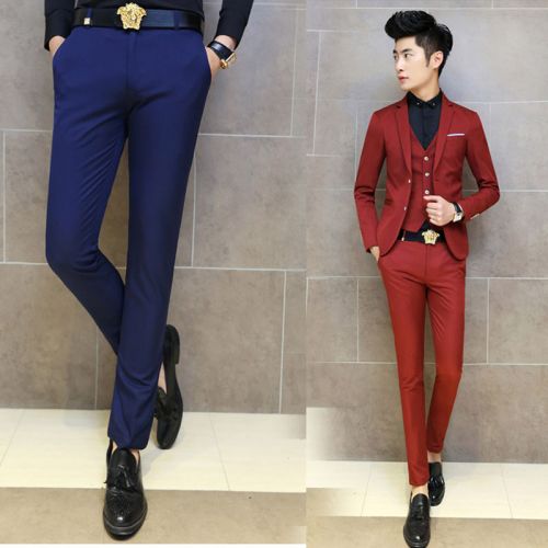 Pantalon Slim-type pour jeunesse en polyester printemps - Ref 1466786