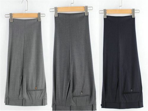Pantalon droit en laine pour été - Ref 1466823