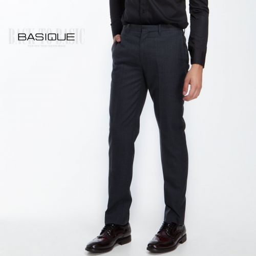 Pantalon Slim-type pour jeunesse BASIQUE en laine automne - Ref 1466844