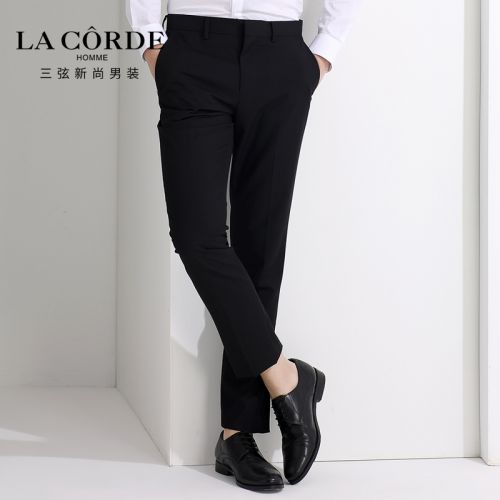 Pantalon droit pour jeunesse en polyester printemps - Ref 1466867