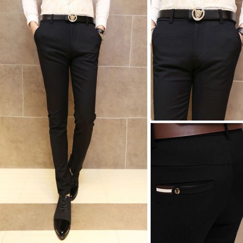 Pantalon Slim-type pour jeunesse en coton printemps - Ref 1466926