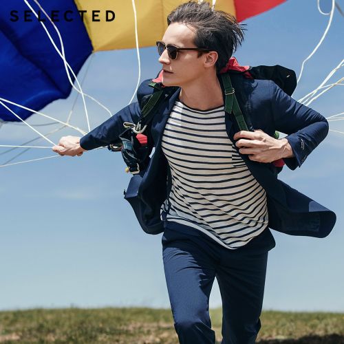 Pantalon droit pour jeunesse SELECTED Fibre de polyester fibres viscose rayonne printemps - Ref 1466928