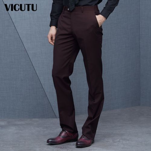 Pantalon droit VICUTU Laine - Ref 1466957