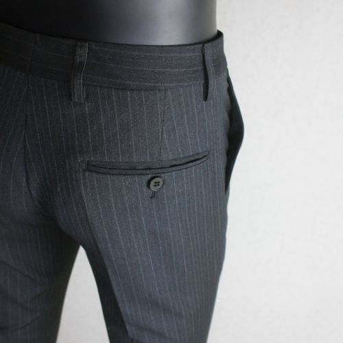 Pantalon Slim-type pour jeunesse fibre de polyester fibres viscose rayonne automne - Ref 1467062