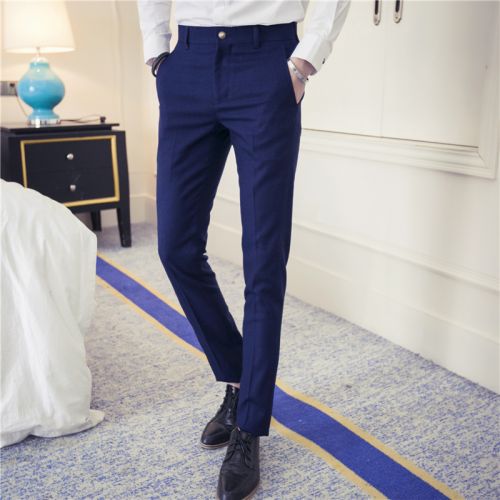 Pantalon Slim-type pour jeunesse ACTION MATES Polyéthylène téréphtalate PET de fibres viscose rayonne fibre élastique polyuréthane spandex - Ref 1467205