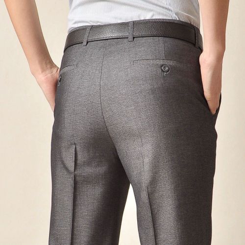 Pantalon droit en polyester pour été - Ref 1467340