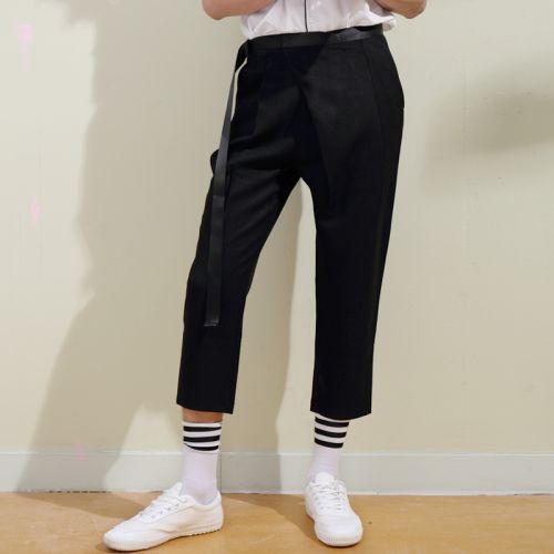 Pantalon pantalons fuselés pour jeunesse MIXSEVEN Polyéthylène téréphtalate PET , coton, de fibre élastique polyuréthane spandex automne - Ref 1467350