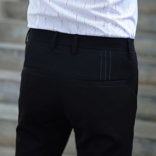 Pantalon Slim-type pour jeunesse en soie automne - Ref 1467568