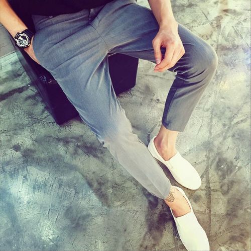 Pantalon Slim-type pour adolescent en nylon été - Ref 1467598