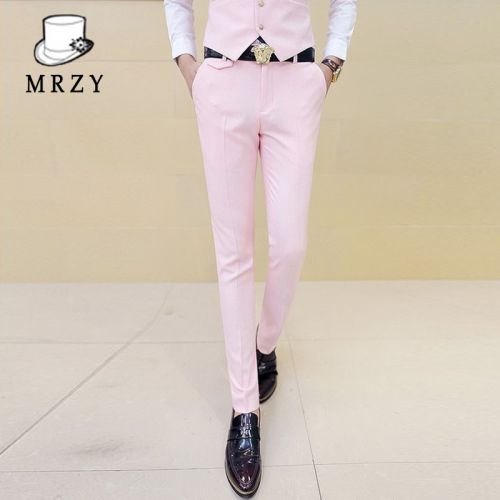 Pantalon Slim-type pour jeunesse de polyéthylène téréphtalate PET , coton printemps - Ref 1467672