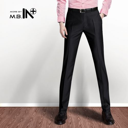 Pantalon Slim-type pour jeunesse MBIN en polyester printemps - Ref 1467849
