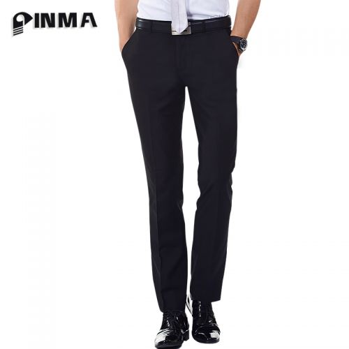 Pantalon droit pour jeunesse Fibre de polyester fibres viscose rayonne printemps - Ref 1467936