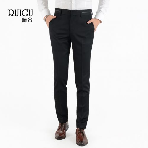 Pantalon Slim-type pour jeunesse en laine printemps - Ref 1468012