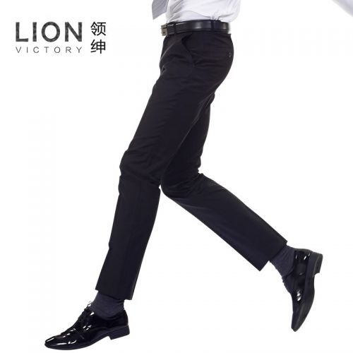 Pantalon Slim-type pour jeunesse LION VICTORY Fibre de polyester fibres viscose rayonne automne - Ref 1468023
