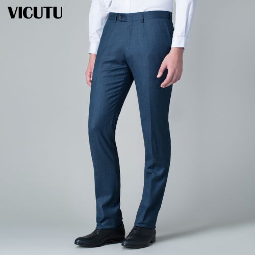 Pantalon Slim-type pour jeunesse VICUTU en laine - Ref 1468172