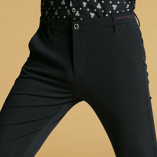 Pantalon Slim-type pour jeunesse en coton printemps - Ref 1468173