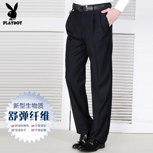 Pantalon pour personne âgée PLAYBOY fibre de polyester fibres viscose rayonne polyuréthane élastique spandex été - Ref 1468221