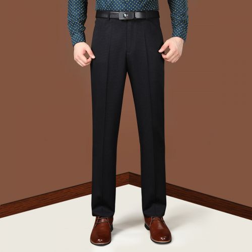 Pantalon droit en soie pour automne - Ref 1468256