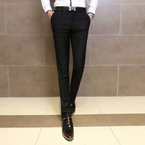 Pantalon Slim-type pour jeunesse en polyester printemps - Ref 1468292