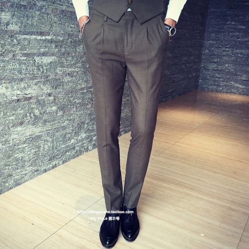 Pantalon Slim-type pour jeunesse en coton automne - Ref 1468304